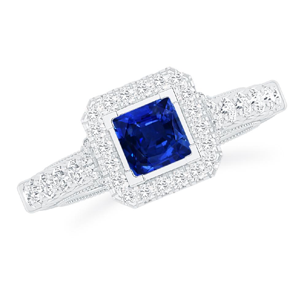 White Gold - Sapphire