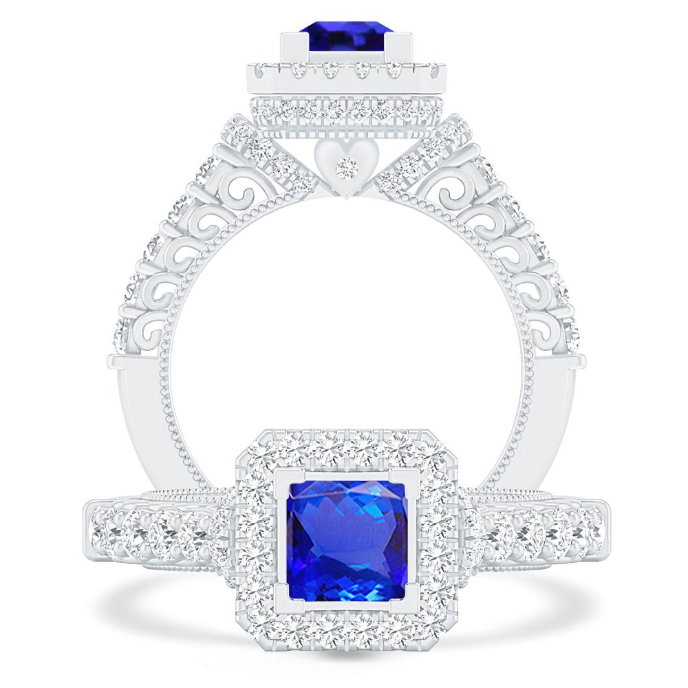 White Gold - Tanzanite