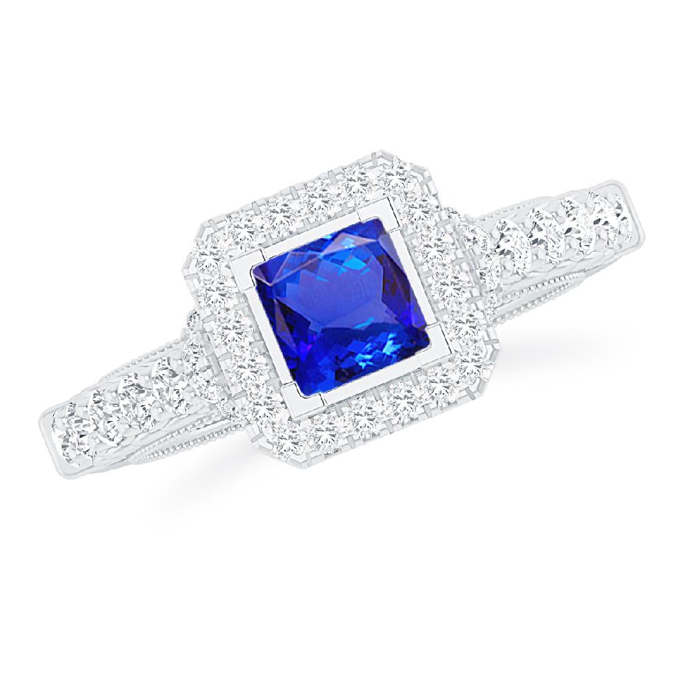 White Gold - Tanzanite