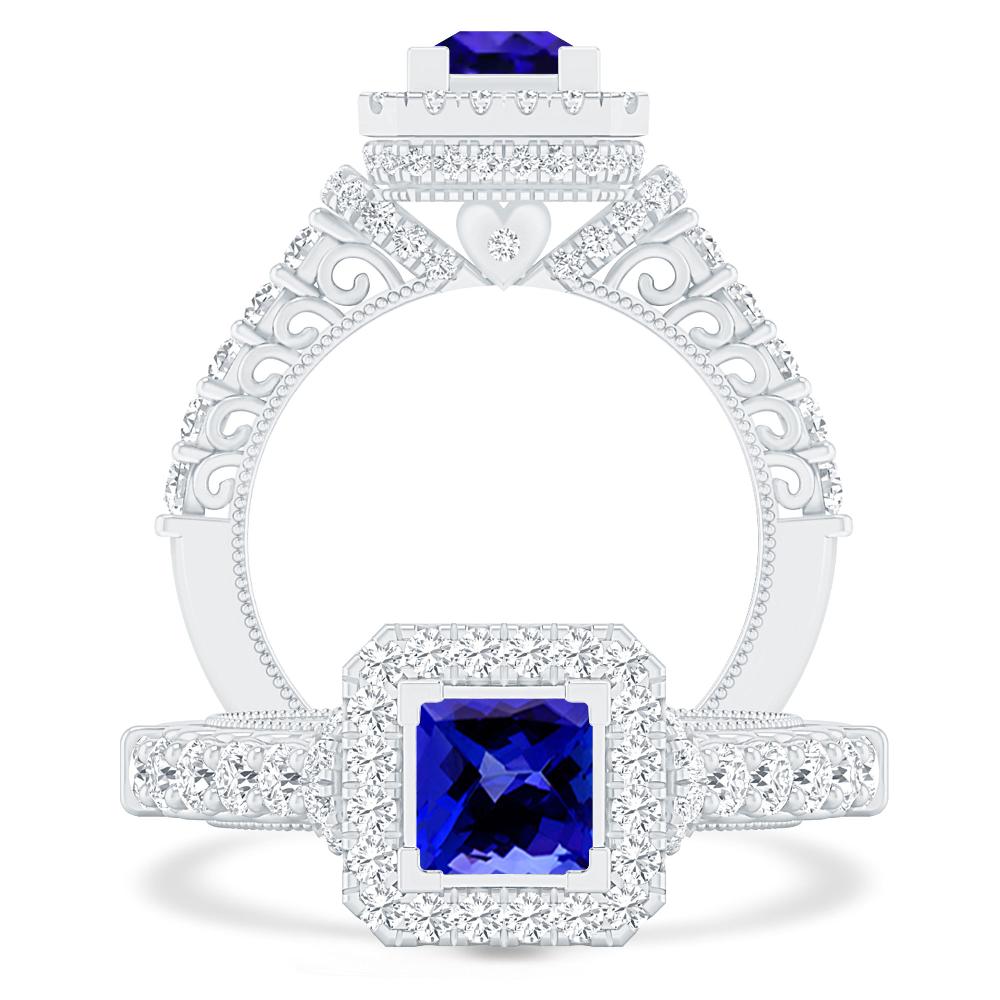 White Gold - Tanzanite