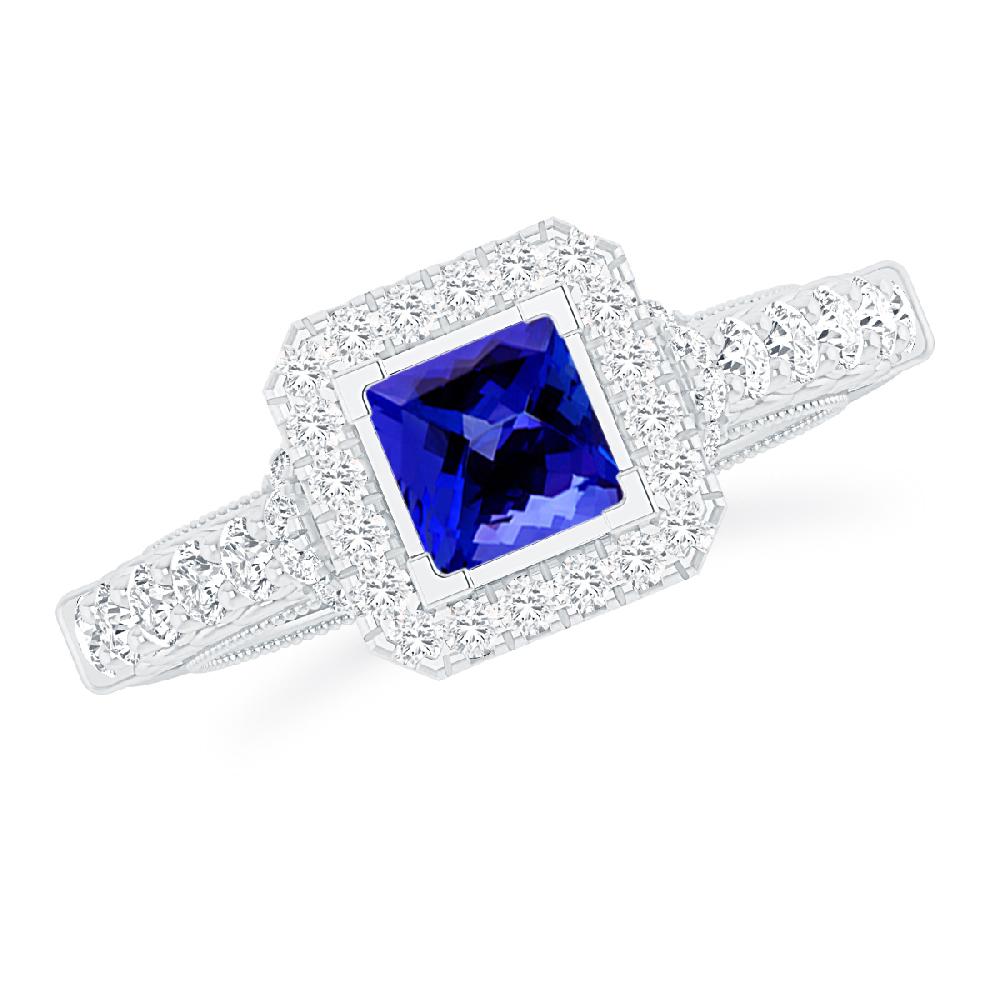 White Gold - Tanzanite