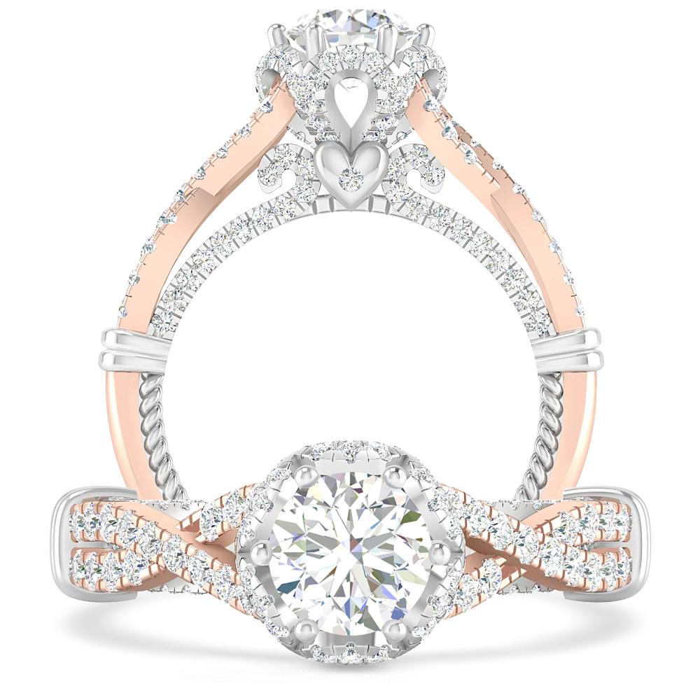 Rose Gold - Diamond