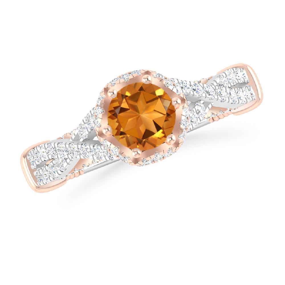 White Gold - Citrine