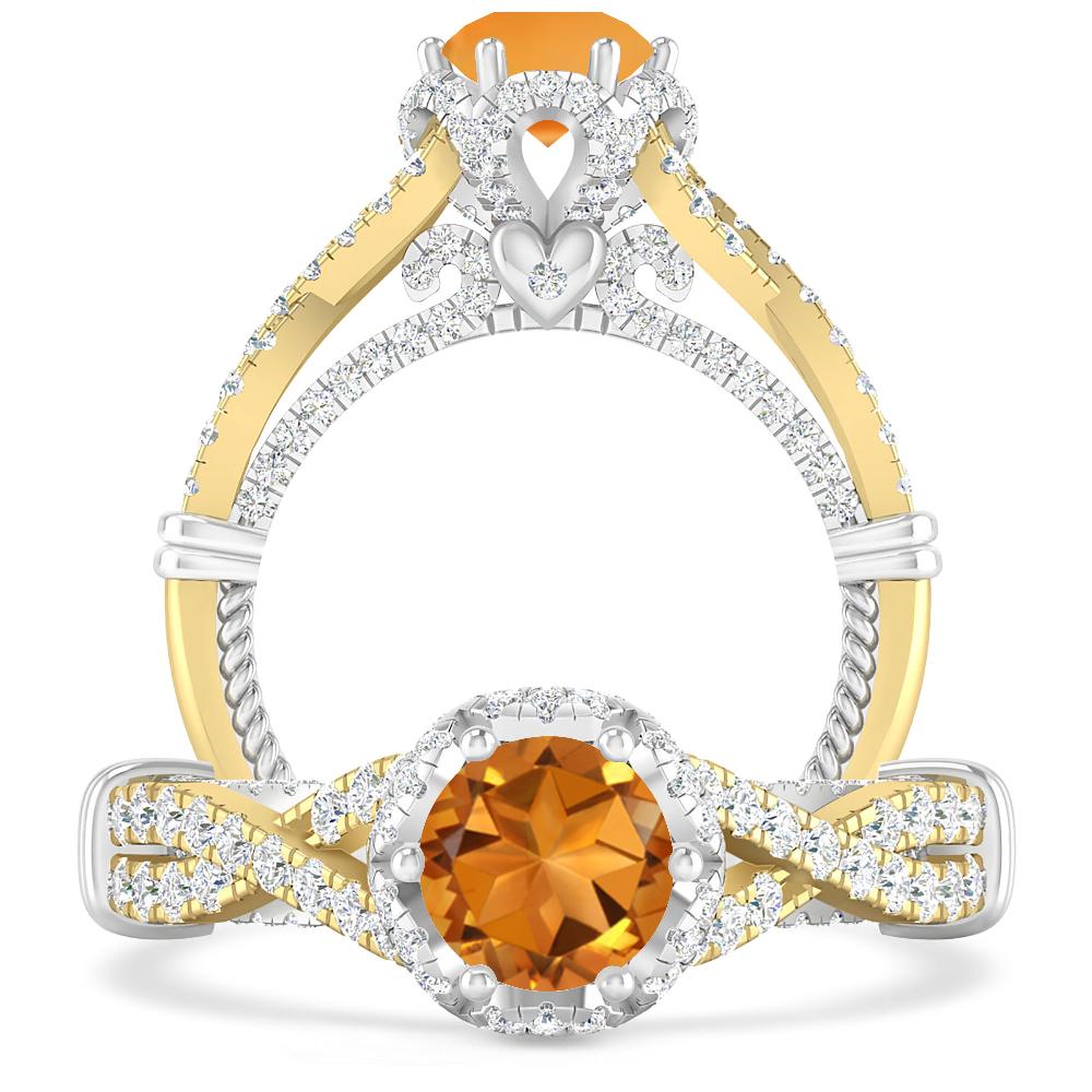 Yellow Gold - Citrine