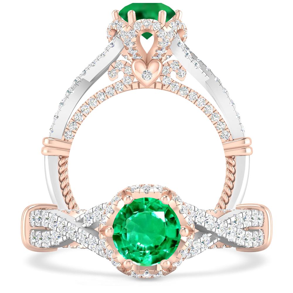 White Gold - Emerald