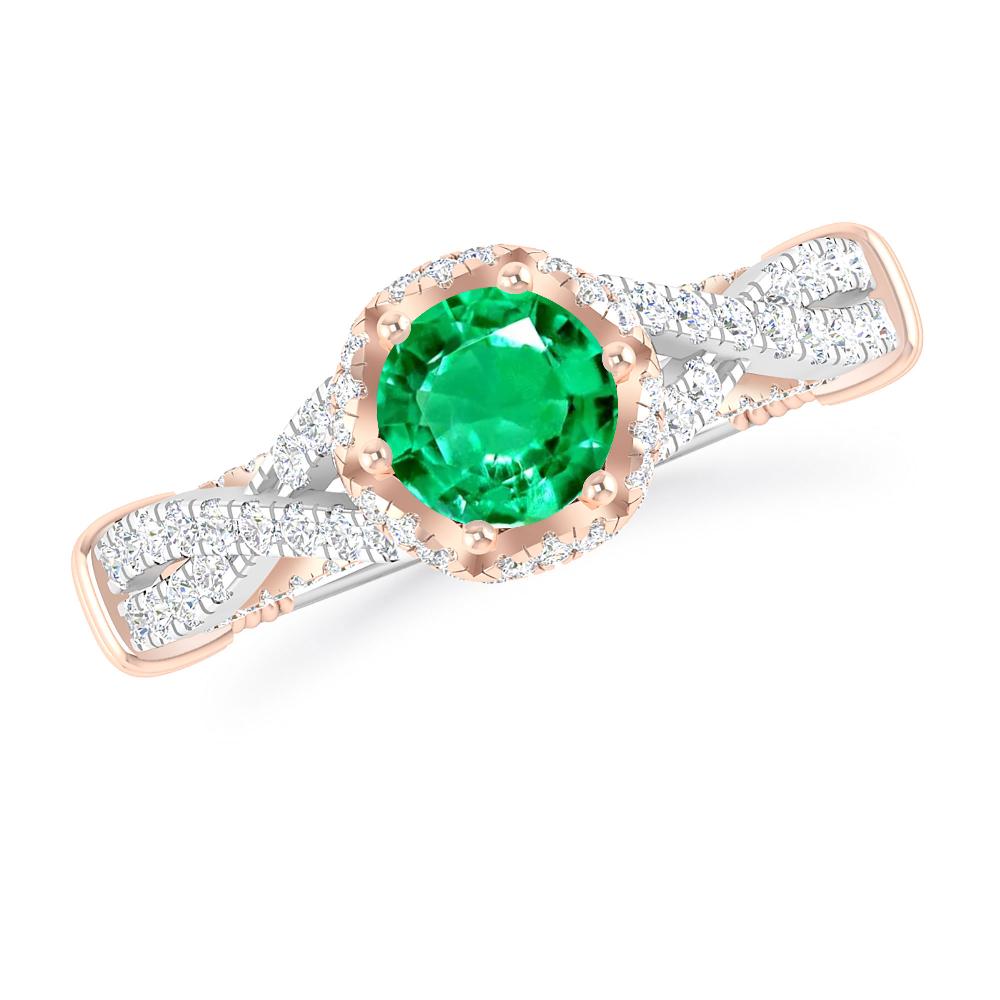White Gold - Emerald