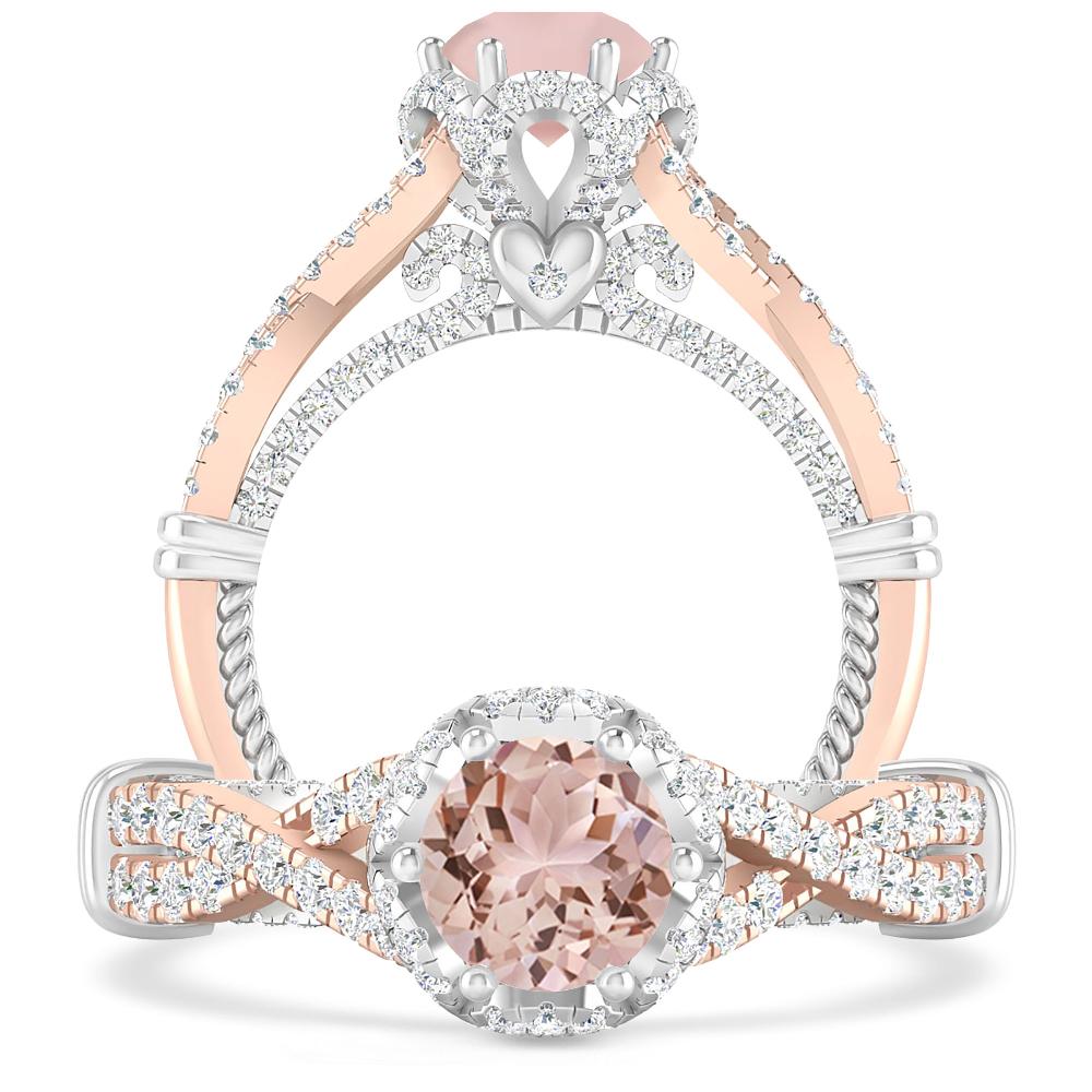 Rose Gold - Morganite