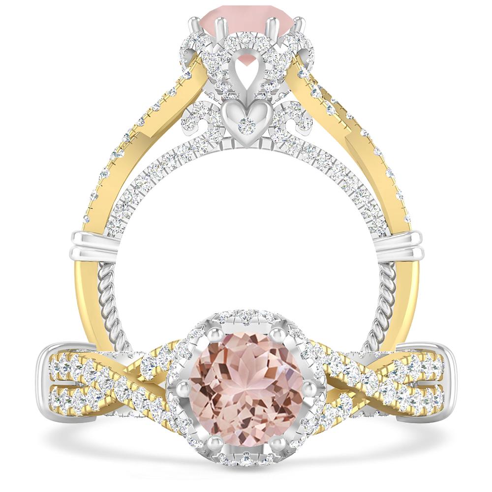 Yellow Gold - Morganite