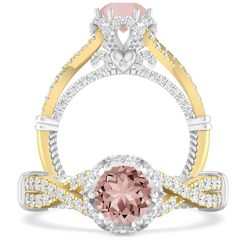 Yellow Gold - Morganite