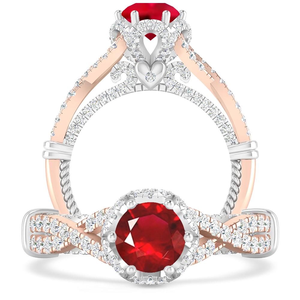 Rose Gold - Ruby
