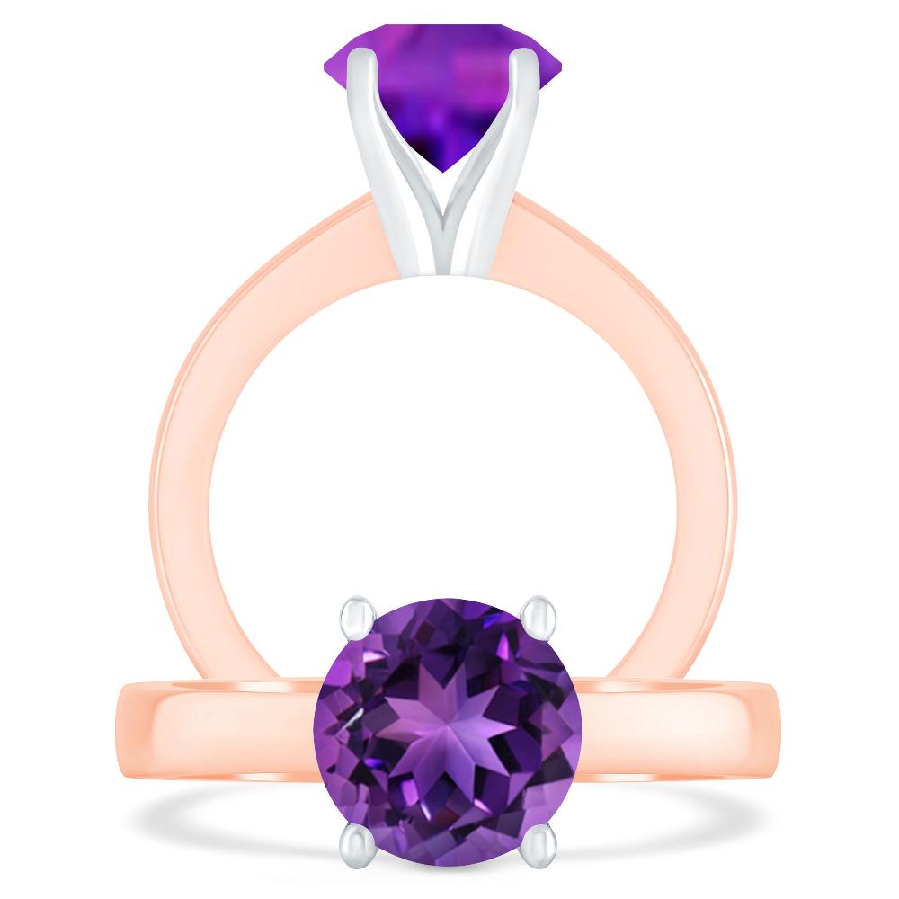 Rose Gold - Amethyst