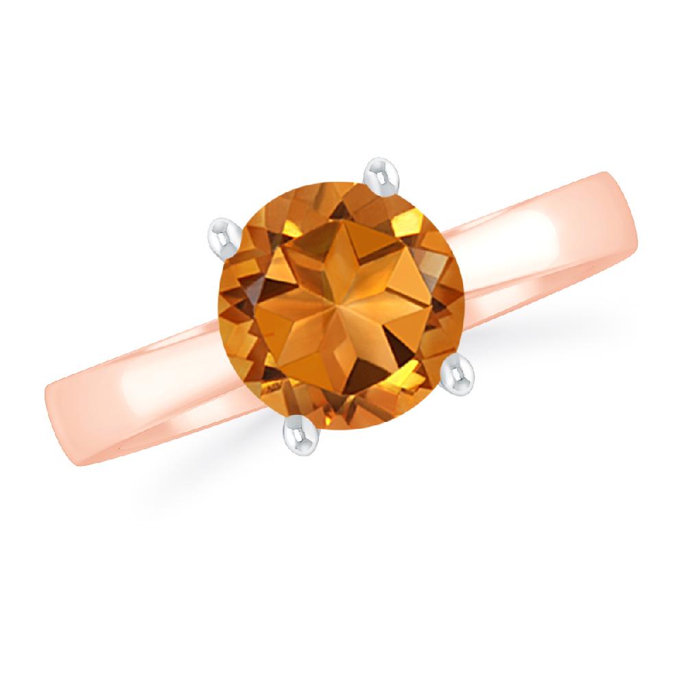 Rose Gold - Citrine