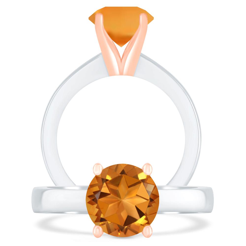 White Gold - Citrine