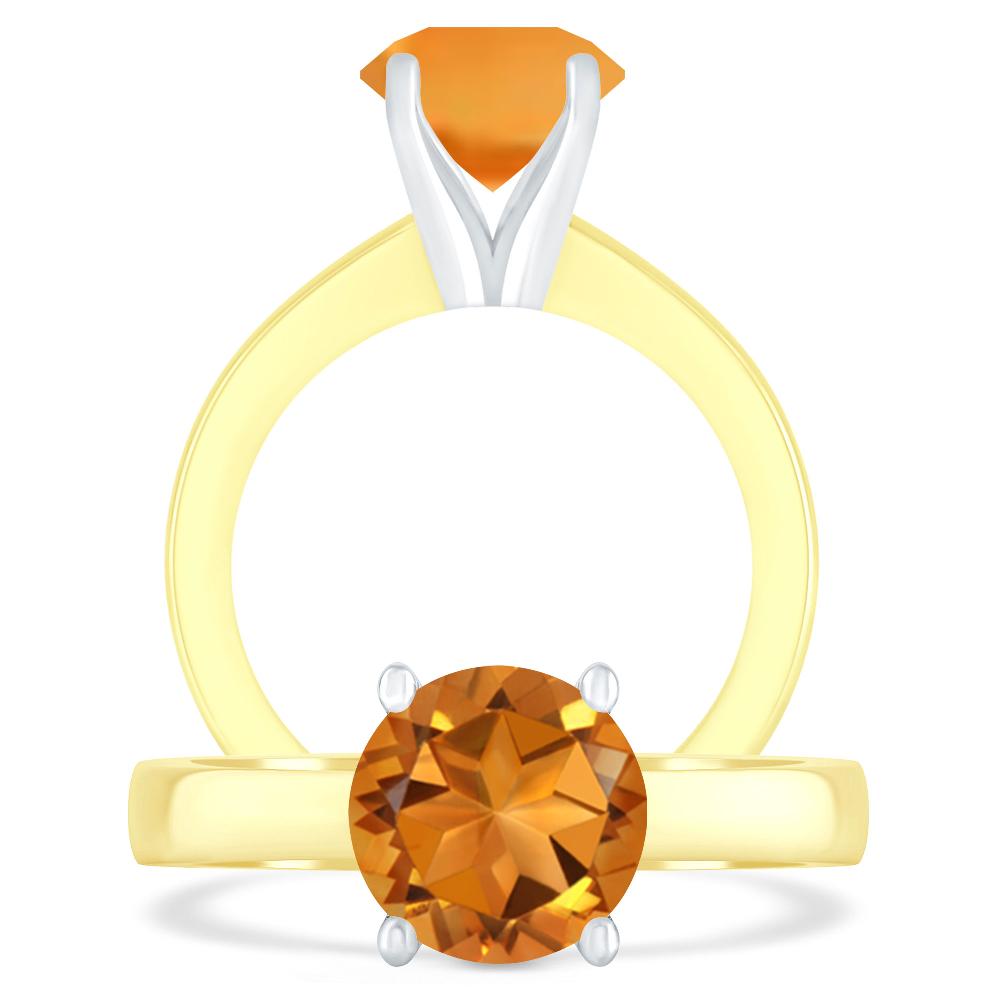 Yellow Gold - Citrine