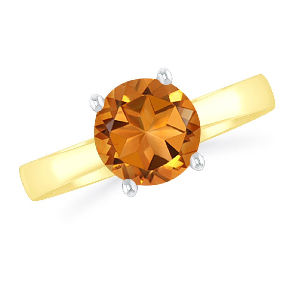 Yellow Gold - Citrine