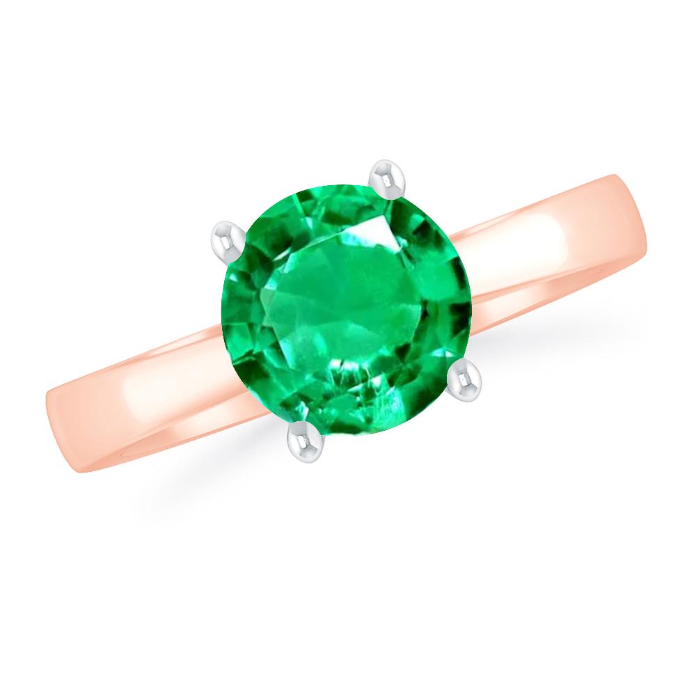 Rose Gold - Emerald