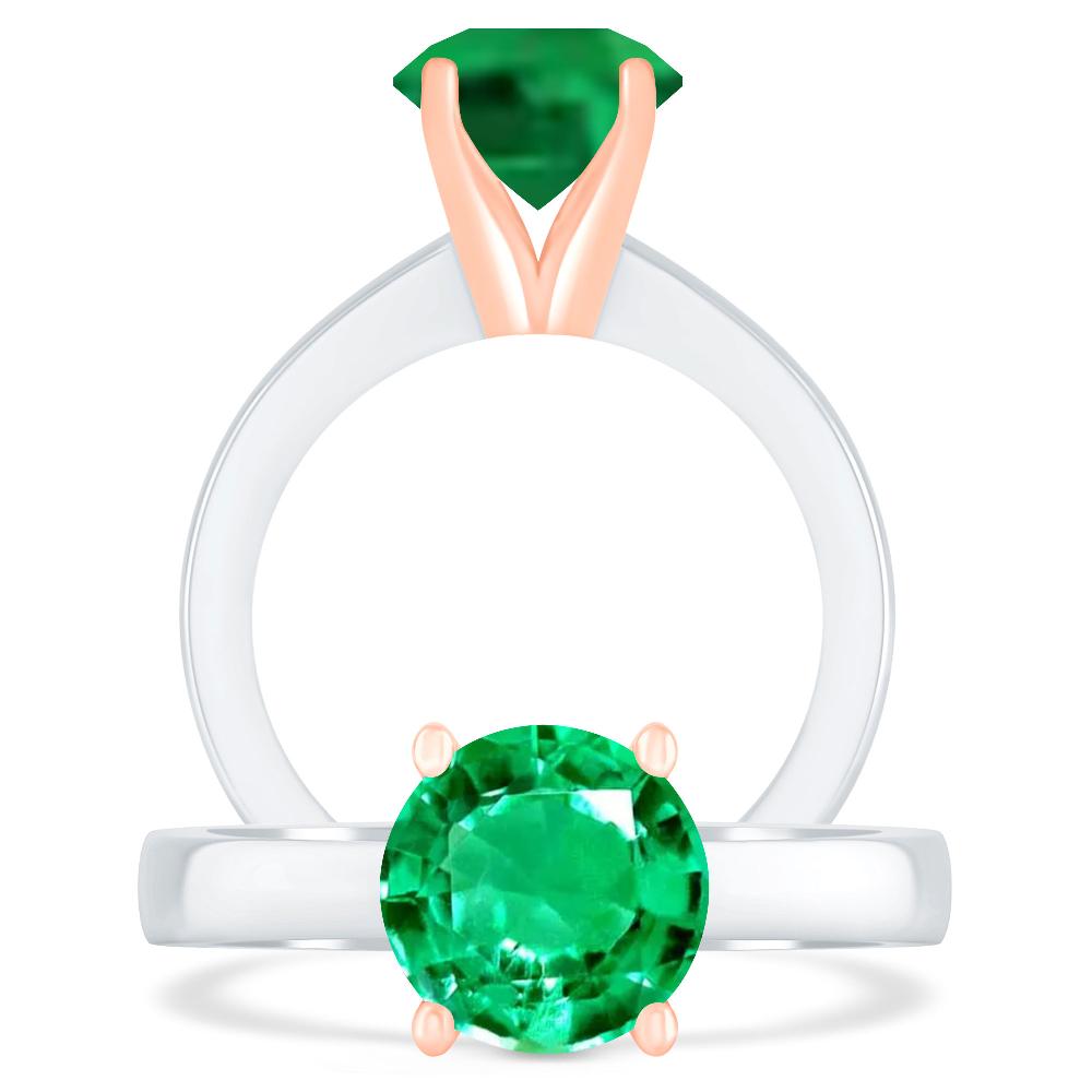 White Gold - Emerald