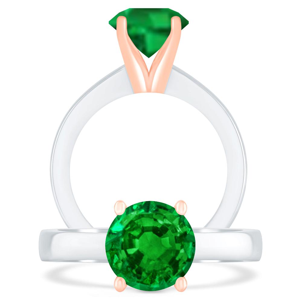 White Gold - Emerald