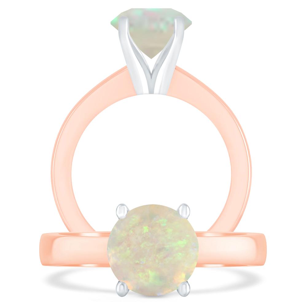 Rose Gold - Opal
