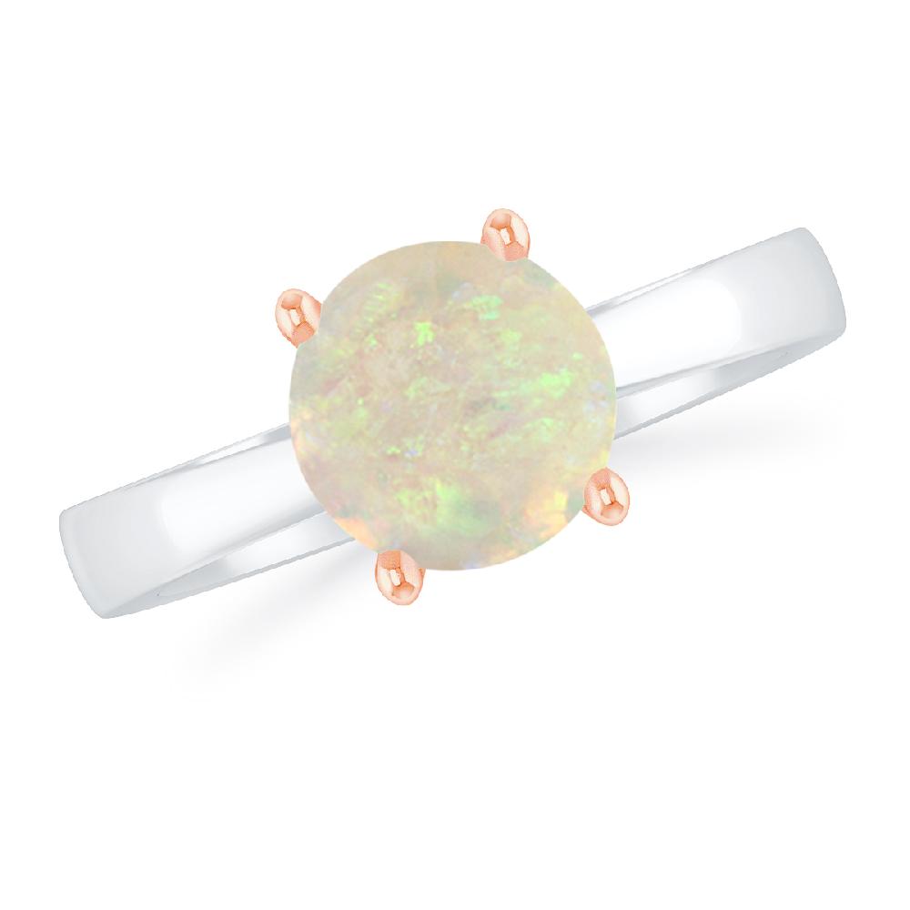 White Gold - Opal