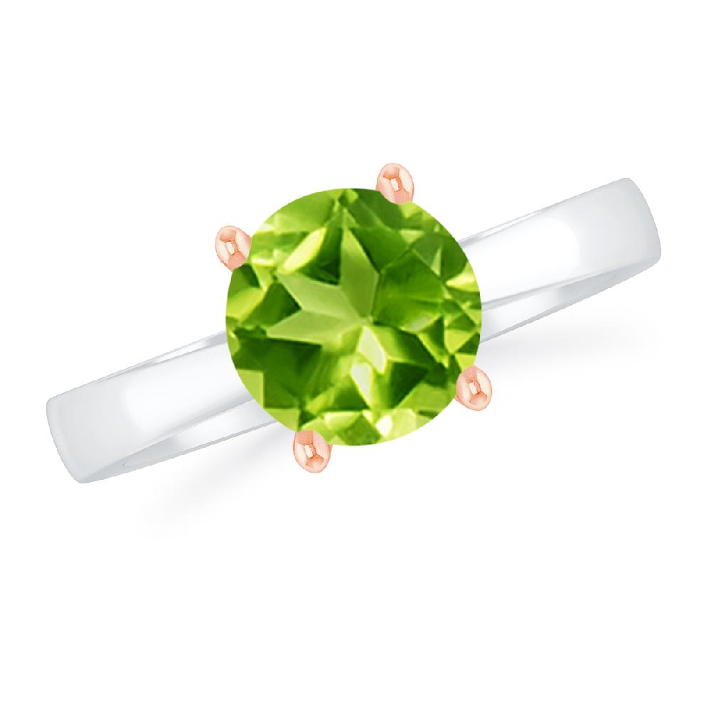 White Gold - Peridot