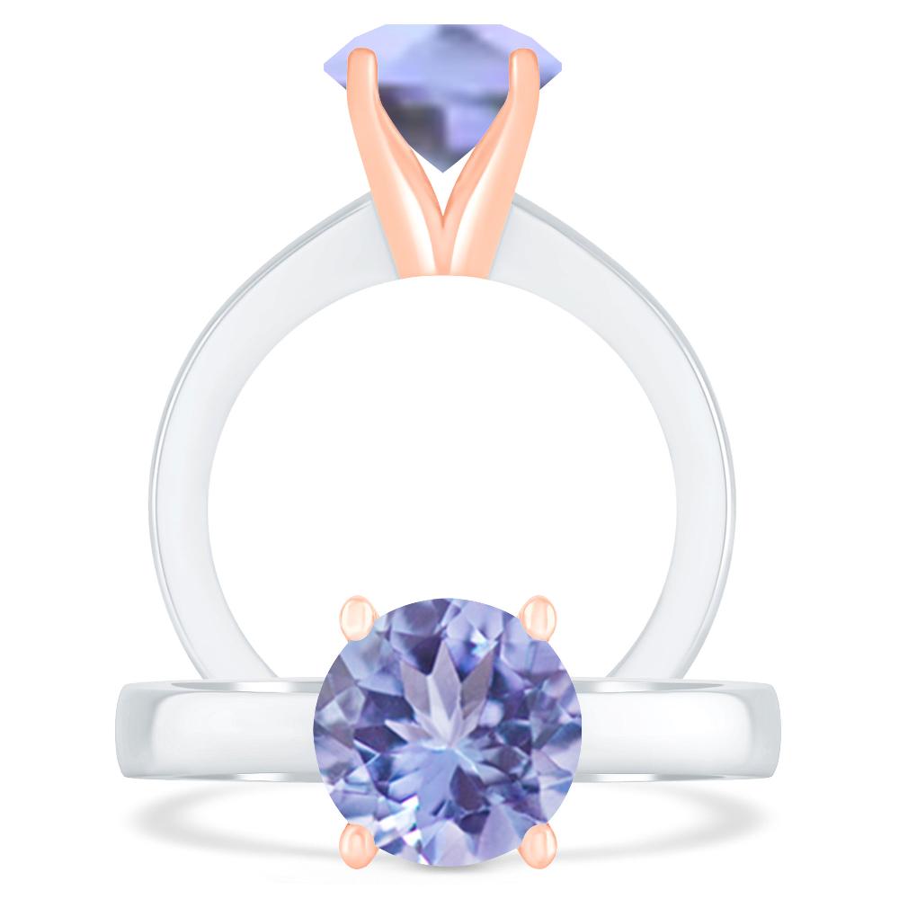 White Gold - Tanzanite