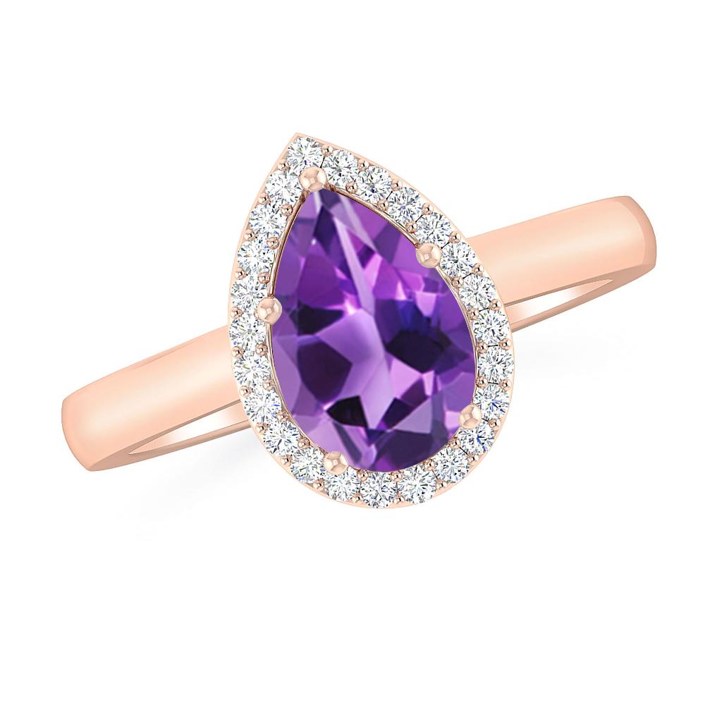 Rose Gold - Amethyst