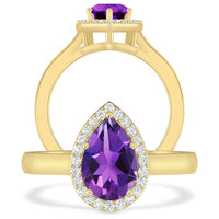 Premium Pear 8x6mm SJBR0893