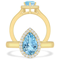 Premium Pear 8x6mm SJBR0893