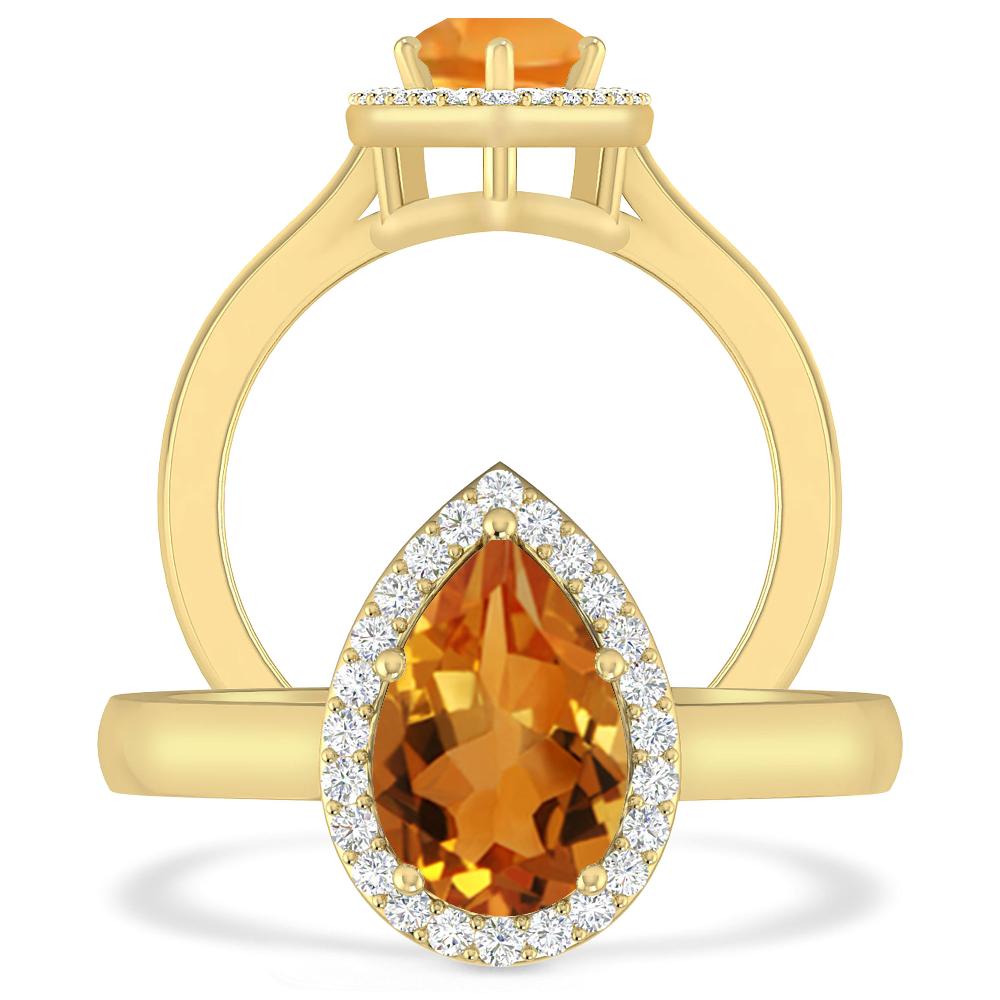 Yellow Gold - Citrine
