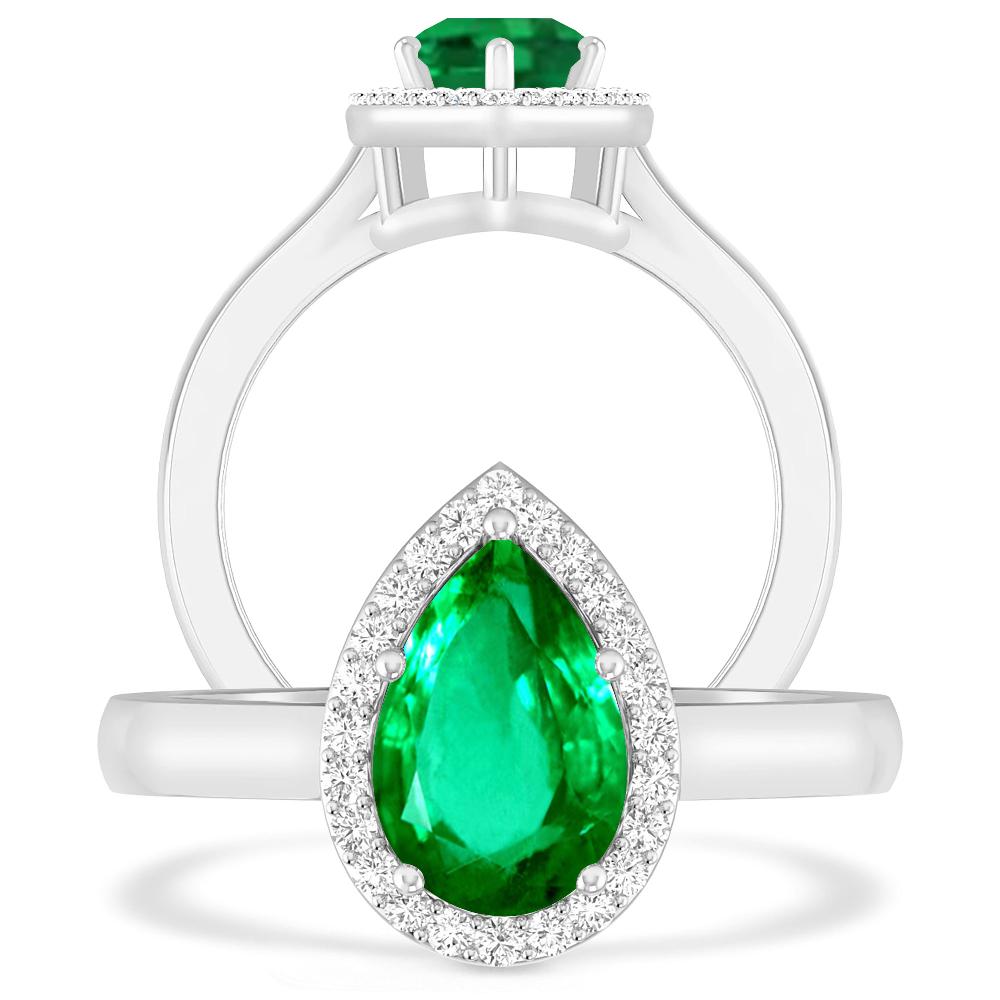 White Gold - Emerald