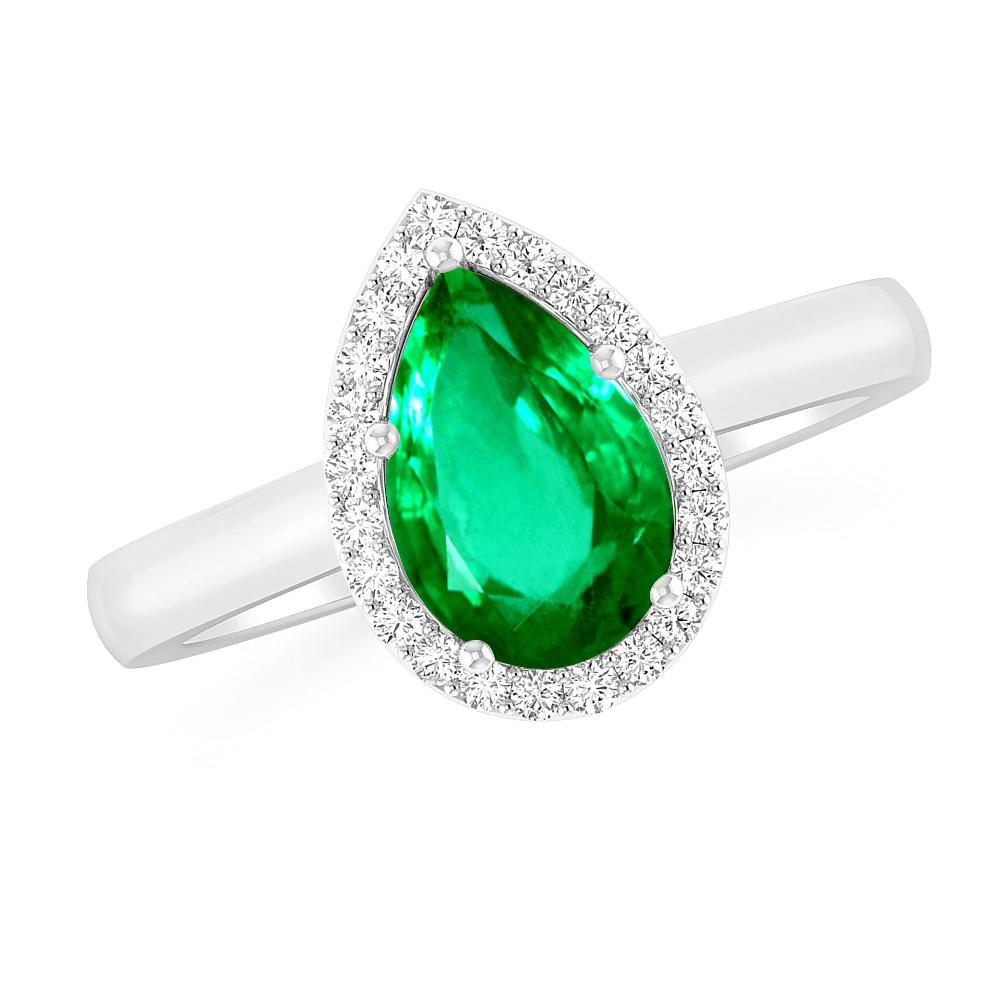 White Gold - Emerald