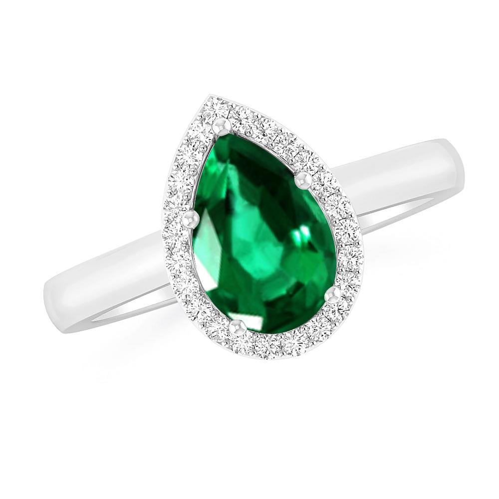 White Gold - Emerald