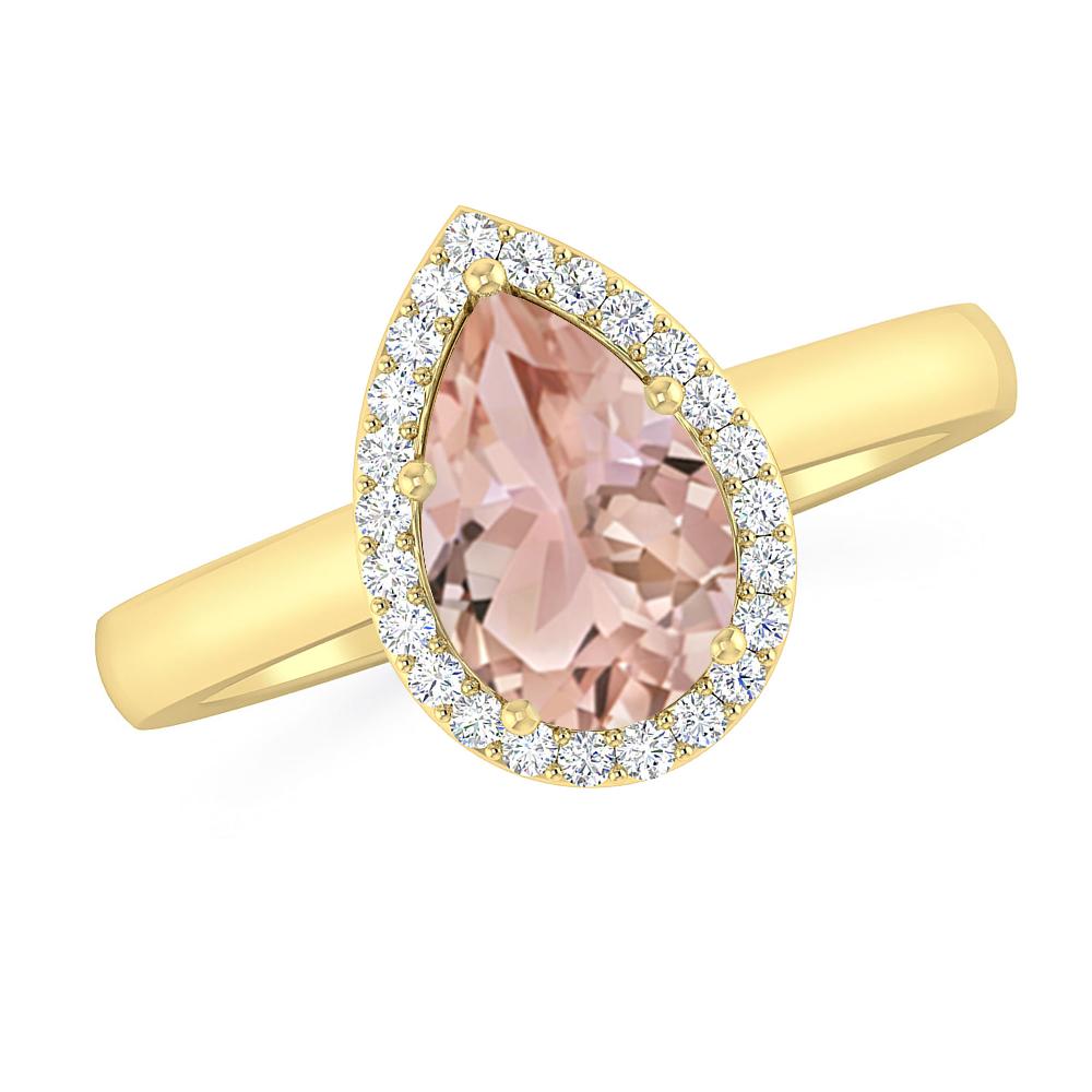 Yellow Gold - Morganite