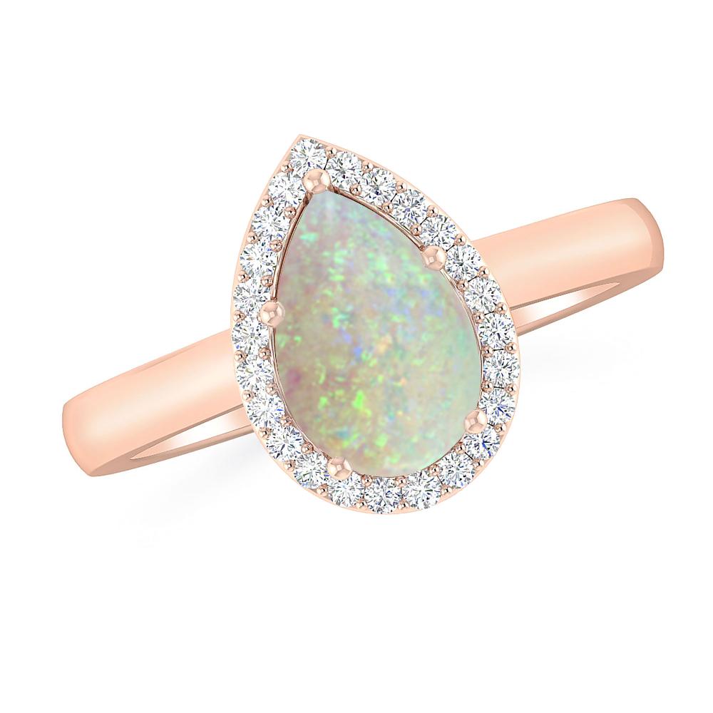 Rose Gold - Opal
