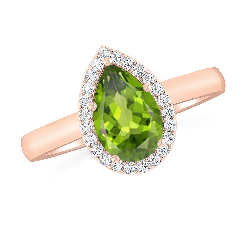 Rose Gold - Peridot