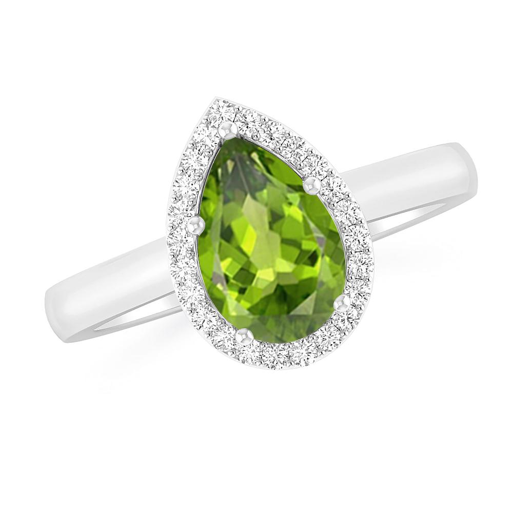 White Gold - Peridot