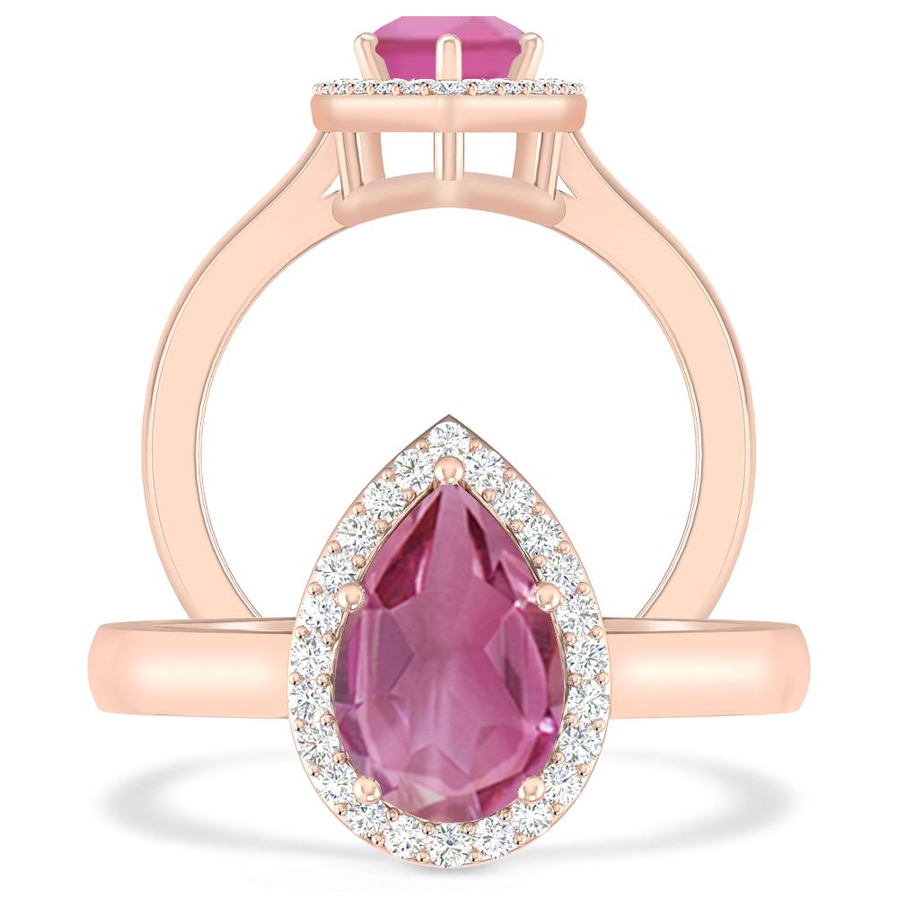 Rose Gold - Pink Tourmaline