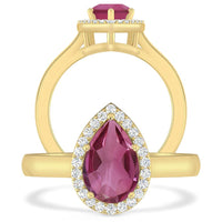 Premium Pear 8x6mm SJBR0893