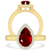 Premium Pear 8x6mm SJBR0893