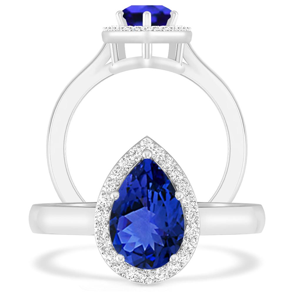 White Gold - Tanzanite
