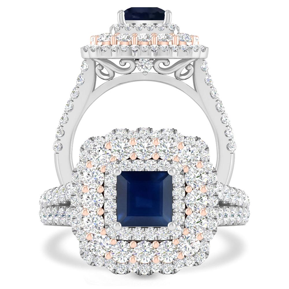 White Gold - Sapphire