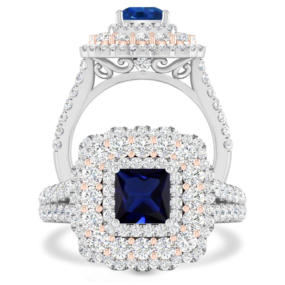 White Gold - Sapphire