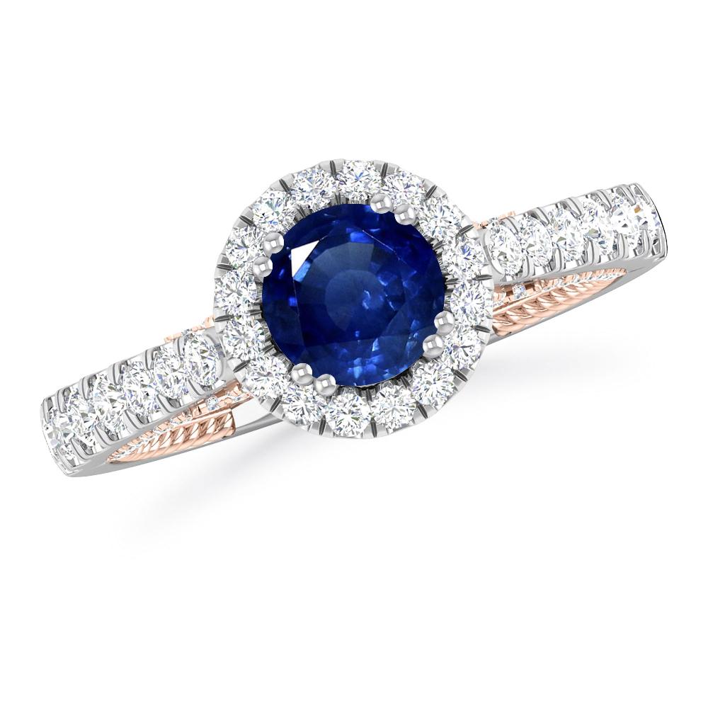White Gold - Sapphire