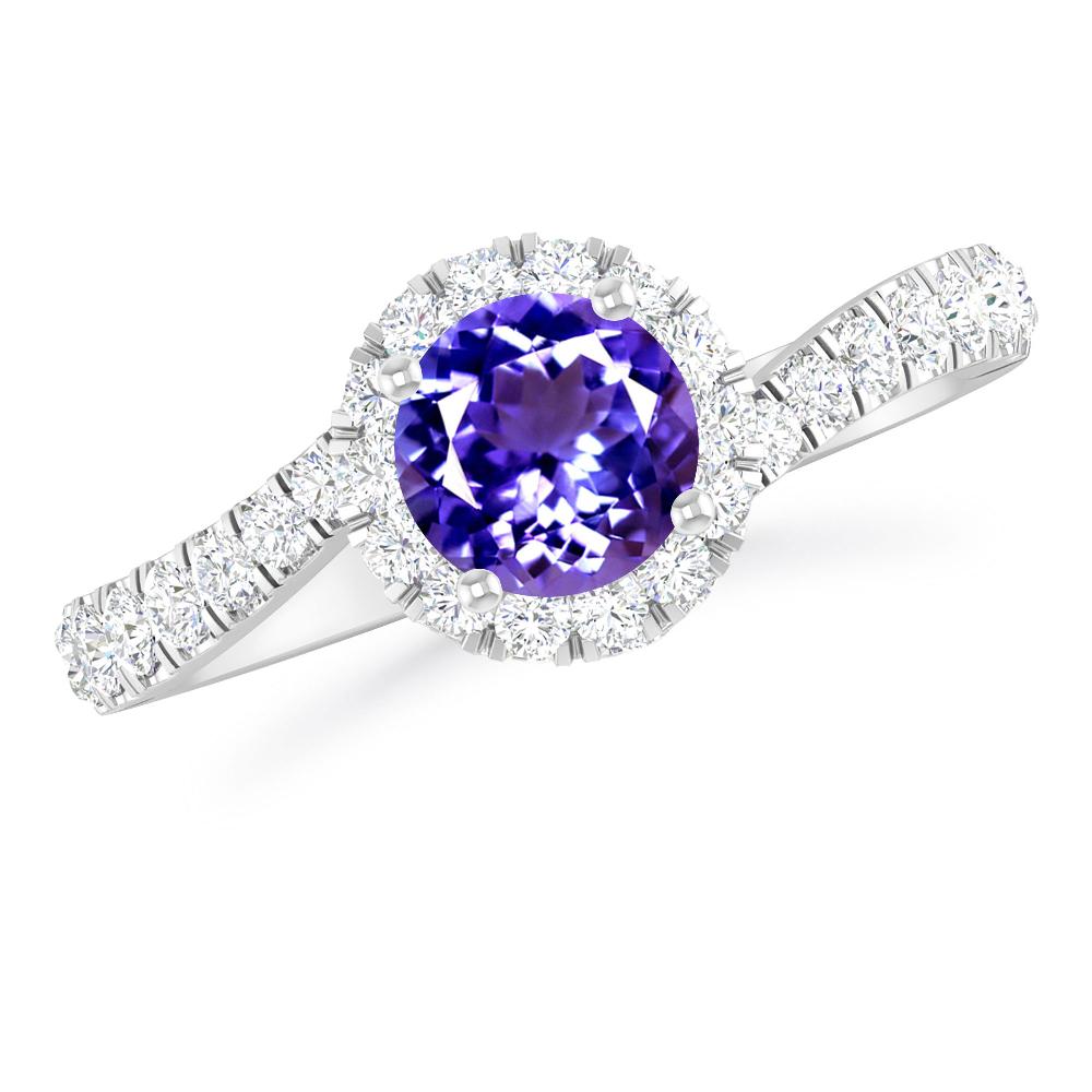 White Gold - Tanzanite