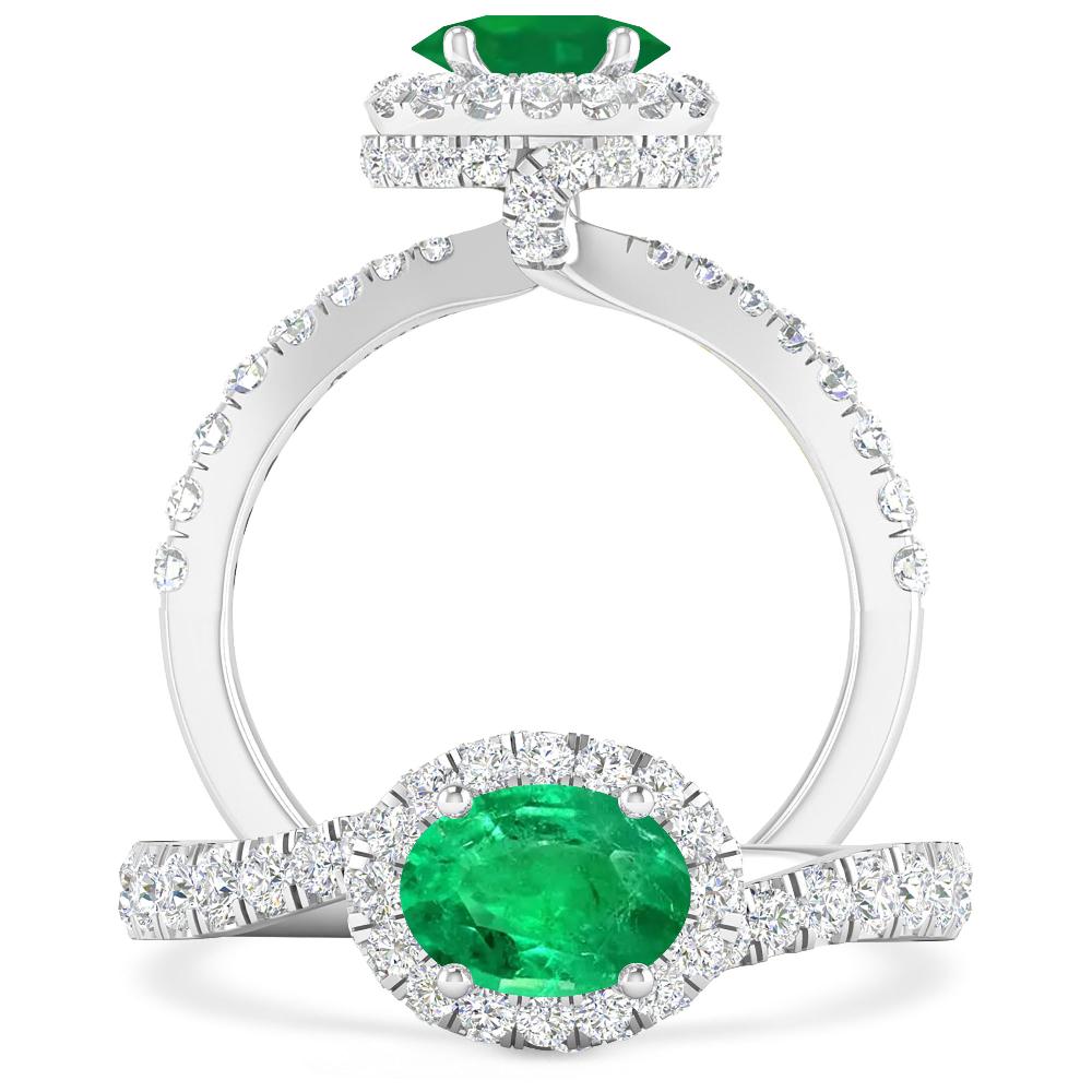 White Gold - Emerald