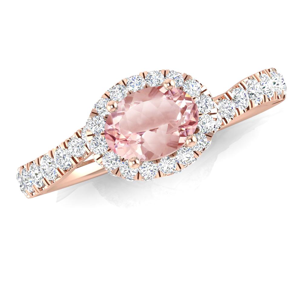 Rose Gold - Morganite