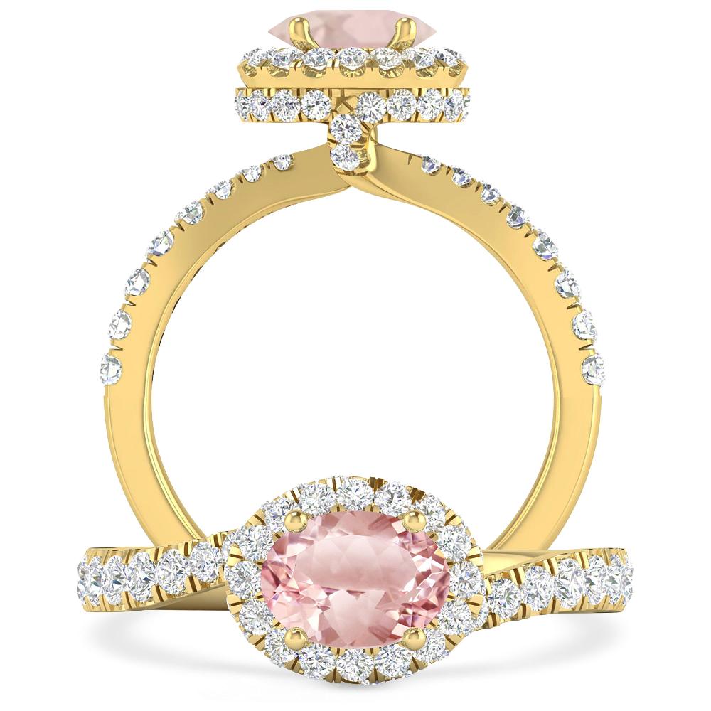 Yellow Gold - Morganite