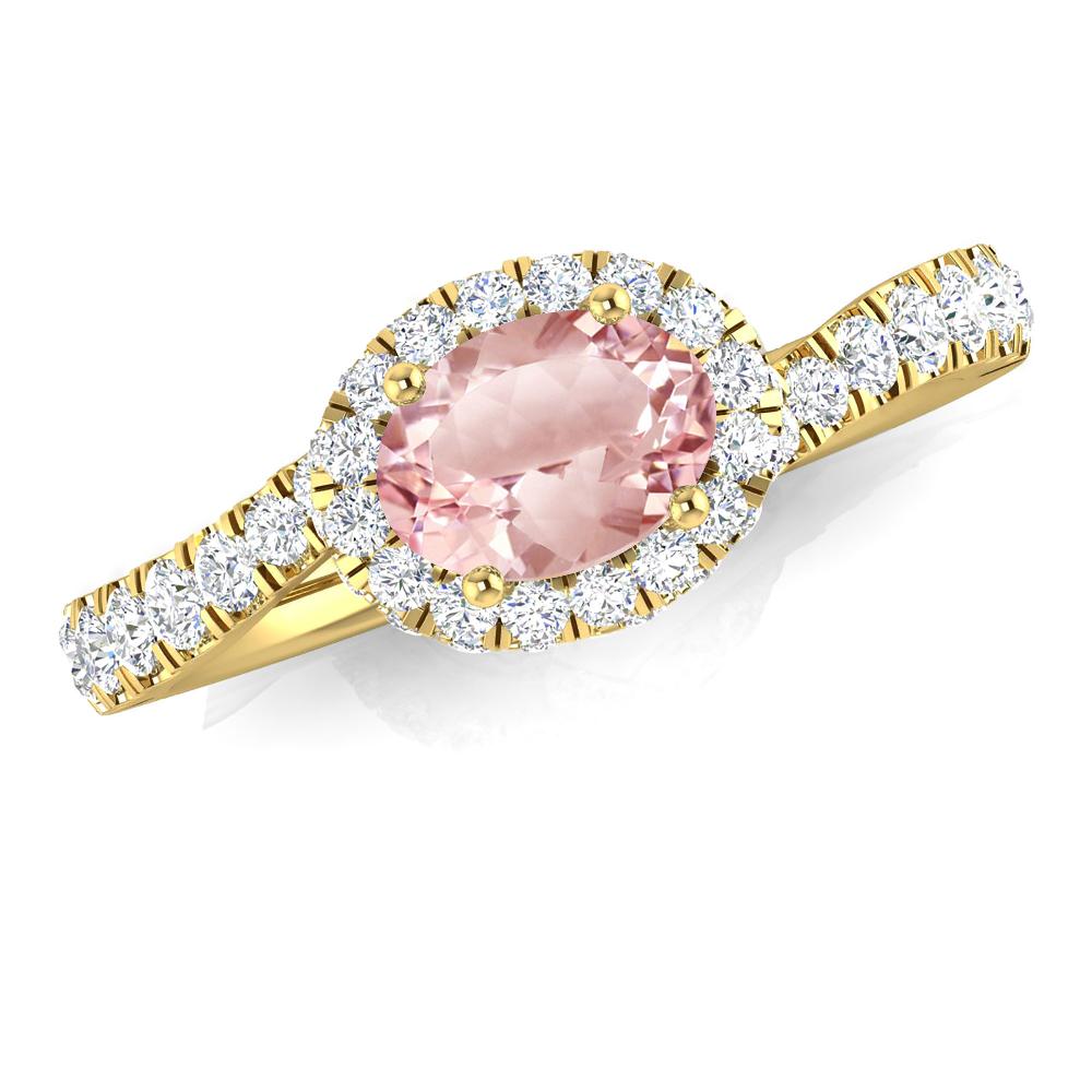 Yellow Gold - Morganite