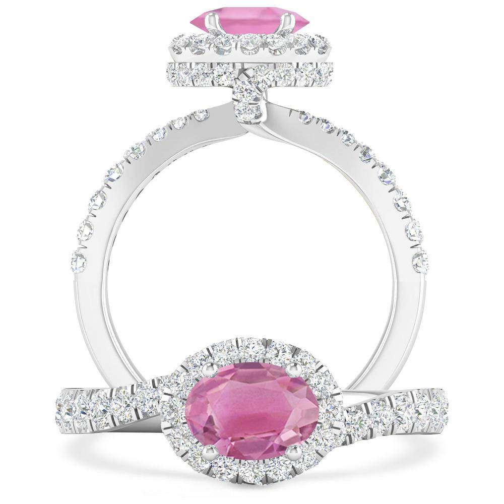 White Gold - Pink Tourmaline